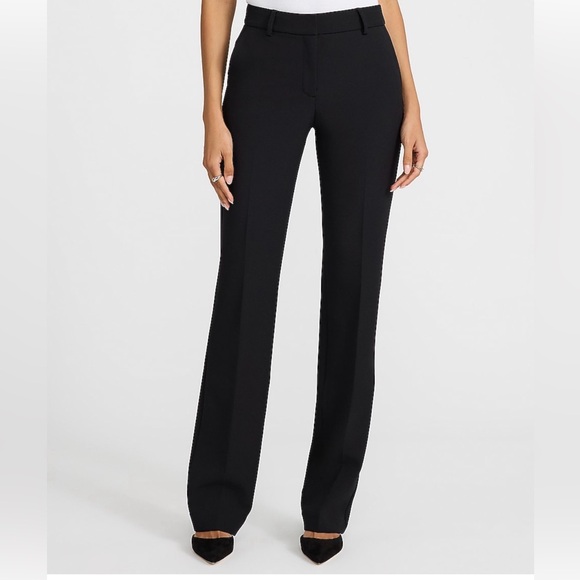 Express Pants - NWT! Editor Studio Stretch Twill Mid Rise
Bootcut Pant- Pitch Black